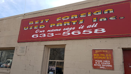 Best Foreign Used Parts Inc — yonke en Colorado Springs
