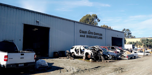 Coast Auto Supplies & Dismantling Inc — yonke en Watsonville