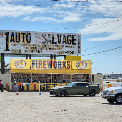 Number 1 Auto Salvage — yonke en El Paso